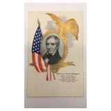 Vintage Presidential commemorative posts card -