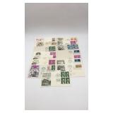 (15) Abraham Lincoln Commemorative 1st Day Issue