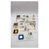 (15) Abraham Lincoln Commemorative 1st Day Issue