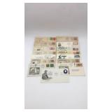 (15) Abraham Lincoln Commemorative 1st Day Issue