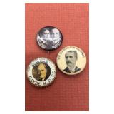 (3) Republican Party vintage political campaign