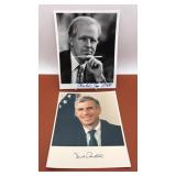 (2) Autographed photos. Government