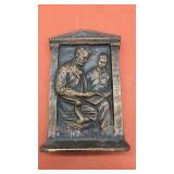 Abraham Lincoln Paperweight / Book end. Dated