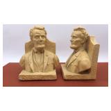 Set of Vintage Abraham Lincoln book ends.Have