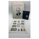 Mixed lot of political items.