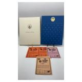 1981 Inaugural Programs and 4 Reagan Pennies