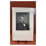 Engraving of Abraham Lincoln