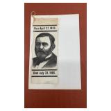 Ulysses S. Grant, death ribbon