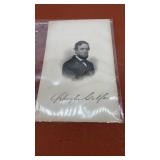 Engraving of Schuyler ColfaxFormer Speaker of