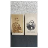 Portraits of Schuyler Colfax, and Hannibal Hamlin