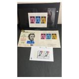 Two Mali 1984 MNH Imperf, Abraham Lincoln, Flag,