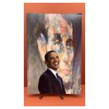 8X12 Print of President Obama / Abraham Lincoln