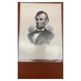 Engraving of President Lincoln