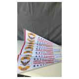 (7) Bush/ Dole Banners. 3 Plastic covers