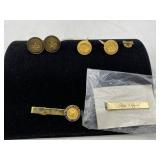 Political Tie Clips & Cuff Links