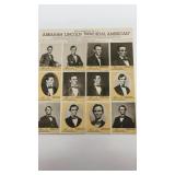 Abraham Lincoln Immortal American Pister Stamp