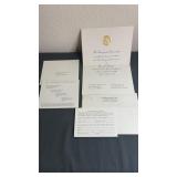 1967 Inaugural Committee invitation for Ronald