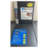 Two Art Profolio books that hold 8.5" x 11"