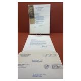 Two letters from Congress of the United States