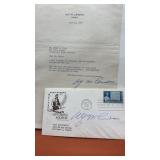 Signature letter of ALF Landon.