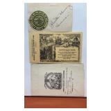 Political items. 1907 Oklahoma Governor