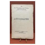 Vintage Booklet of Autographs  by Charles Libbie