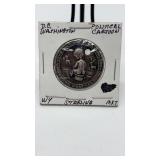 Sterling Silver  pendant /medallion. Washington