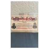 Lincoln-Lee Legion Pledge Card, 1903