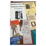 Pamphlet assortment of Abraham Lincoln.