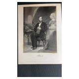 Engraved photo of Mr. Lincoln