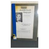 Vintage Abraham Lincoln Photographs booklet.