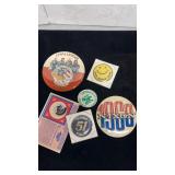 (6) Vintage assorted hat pins.
