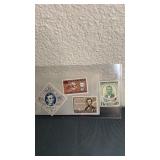 Abraham Lincoln Stamps. Dated 1956, 1959 & 1963.