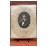 Engraving of Abraham Lincoln