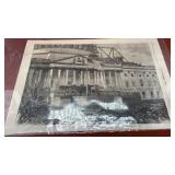 The first inauguration of Abraham Lincoln as the