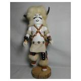 KACHINA Figure. White Buffalo Dancer. Hand