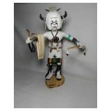 KACHINA Figure. White Buffalo Dancer. Hand