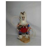 KACHINA Figure. Hoop Dancer. Hand Crafted and