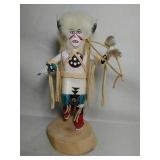 KACHINA Figure. White Buffalo Dancer. Stands