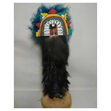 KACHINA Figure. SHALAKO. Hand Crafted and stands