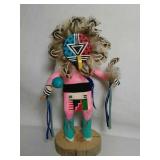 KACHINA Figure. Chief Kachina. Hand Crafted and