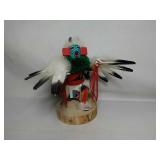 KACHINA Figure. Eagle Dancer. Hand Crafted and