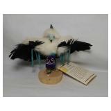 KACHINA Figure. Eagle Dancer. Hand Crafted and