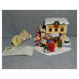 Garfield Christmas Village display. Post Office