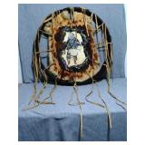 Native American wall decor. Hand Crafted 18"