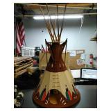 TeePee light. Hand Crafted. Works. Can be used