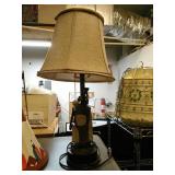 Glove bag novelty lamp. Stands approximately 22"