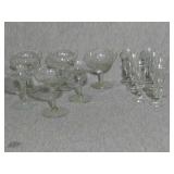 13 Assorted Glassware. Ready for New Year. Some