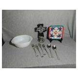 Mixed lot. Iron Cross approximately 9"tall.