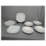 Set of 12 Luncheon plates and bowls. Johnson